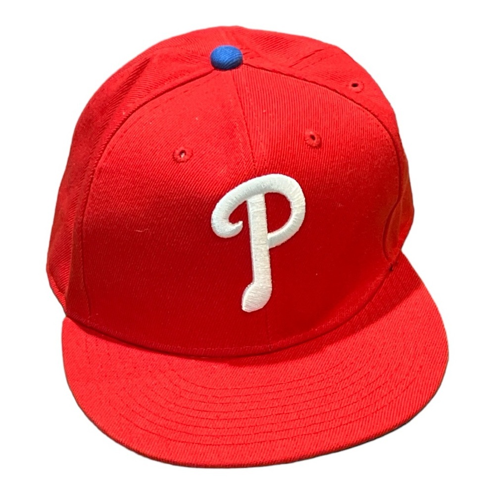 Vintage 90’s Philadelphia Phillies New Era 59 Fifty Cap.  NWOT Size 7 5/8.
